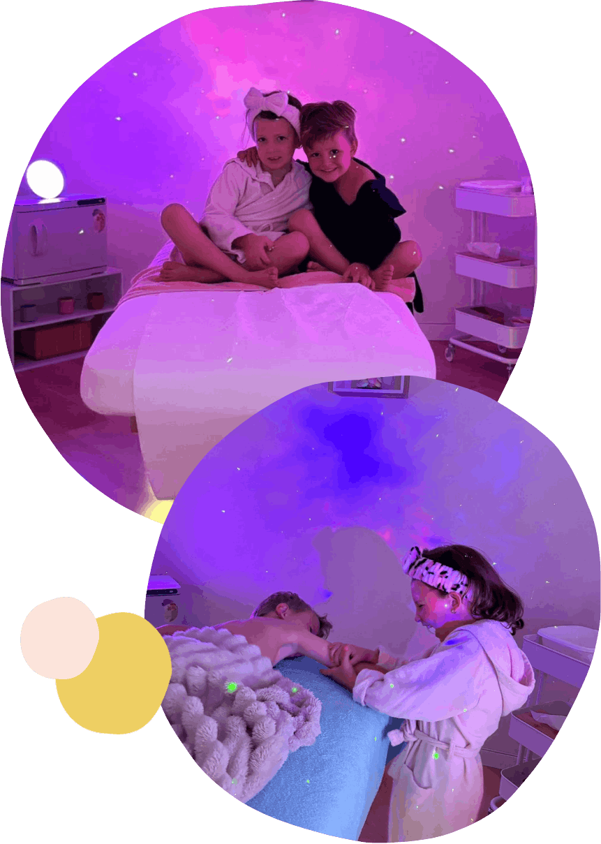 soins duo entre enfants dans ma bulle tournai
