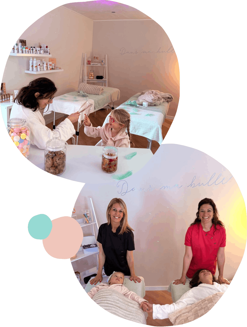 Soin duo parent enfant dans ma bulle tournai